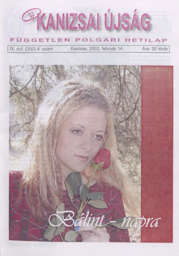 Új Kanizsai Újság, 9. évf. 2002. február 14. 4. sz.