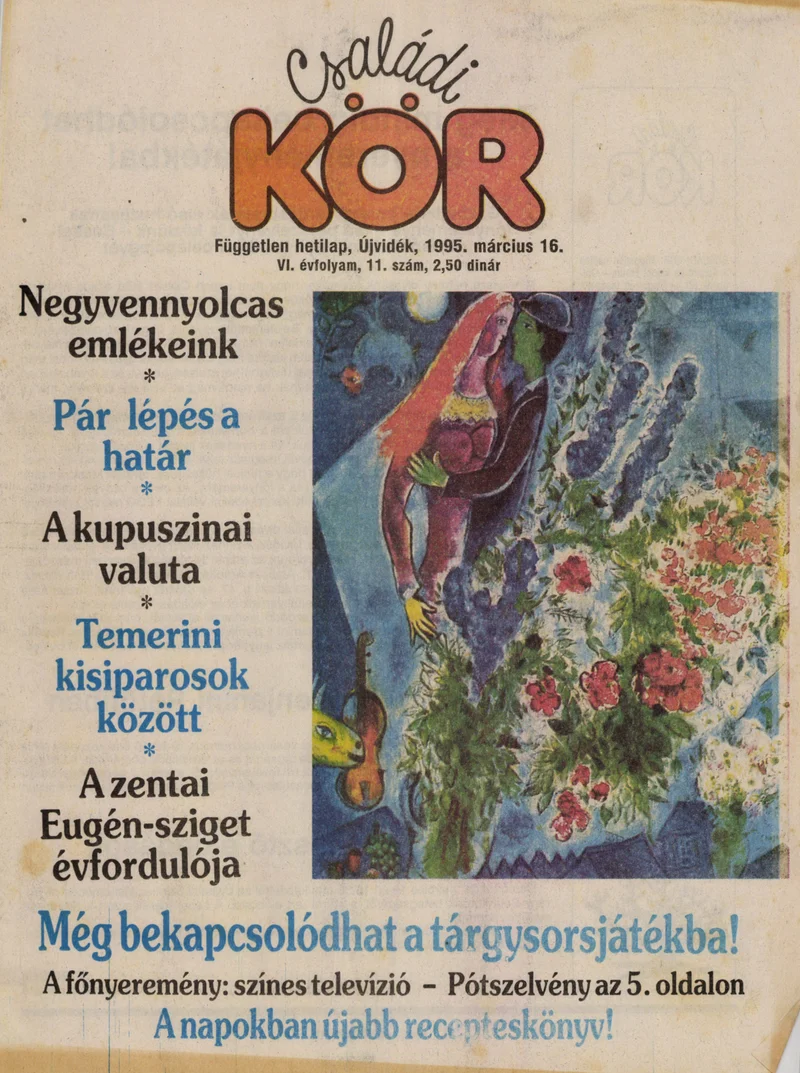 Családi Kör, 6. évf. 1995. március 16. 11. sz.