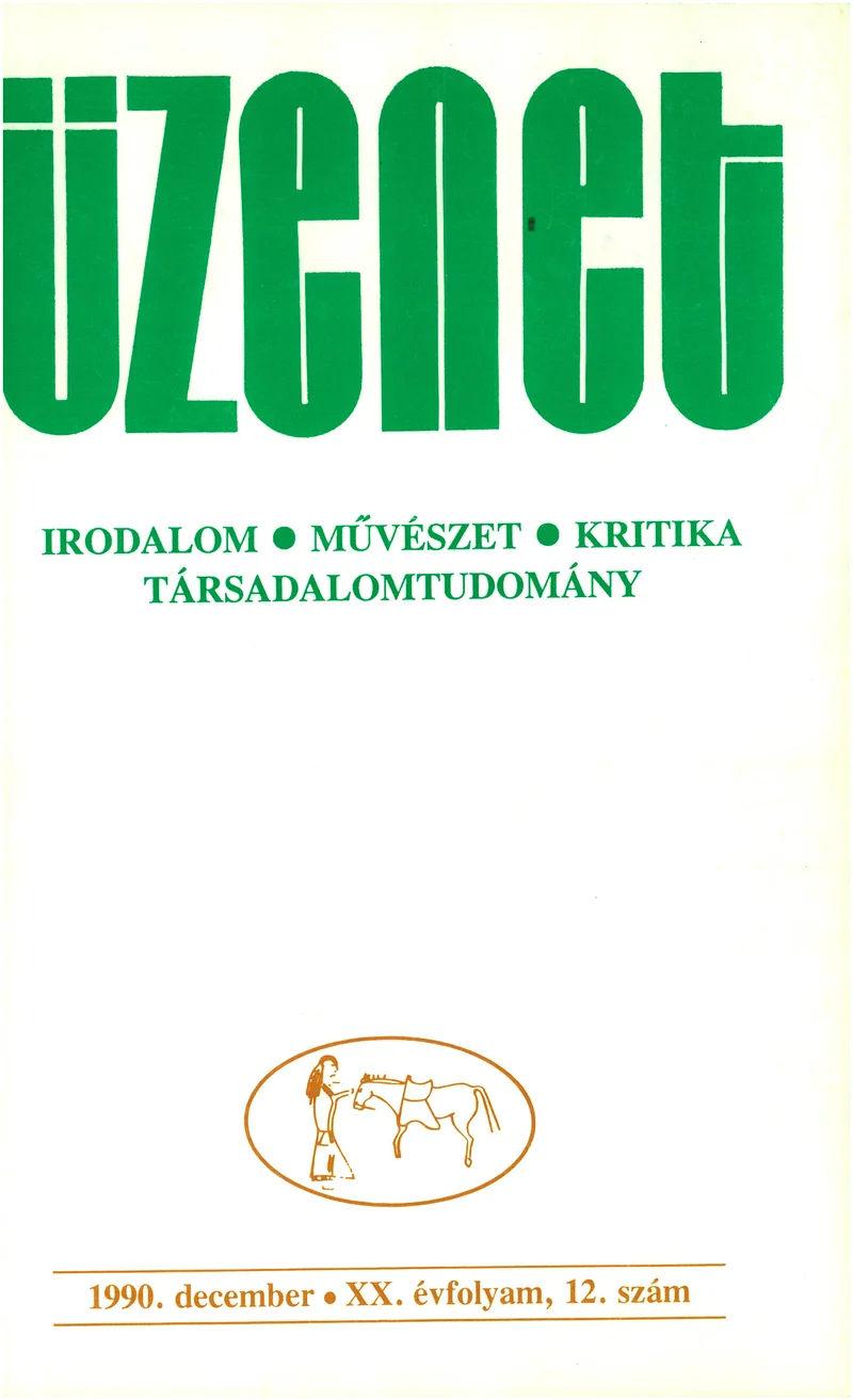 Üzenet, 20. évf. 1990. december. 12. sz. 919–1012. oldal