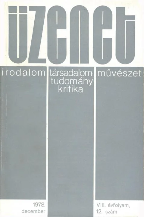 Üzenet, 8. évf. 1978. december. 12. sz. 659–716. oldal