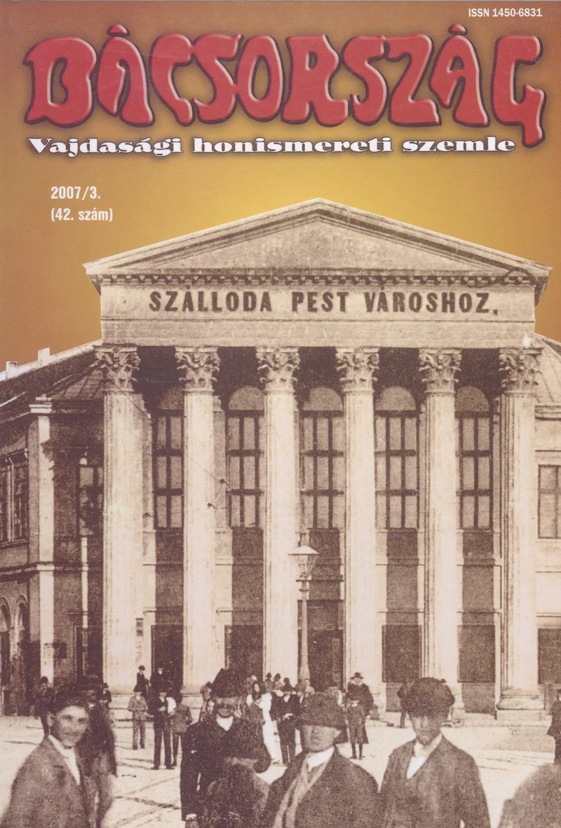 Bácsország, 13. évf. 2007. 3. sz.