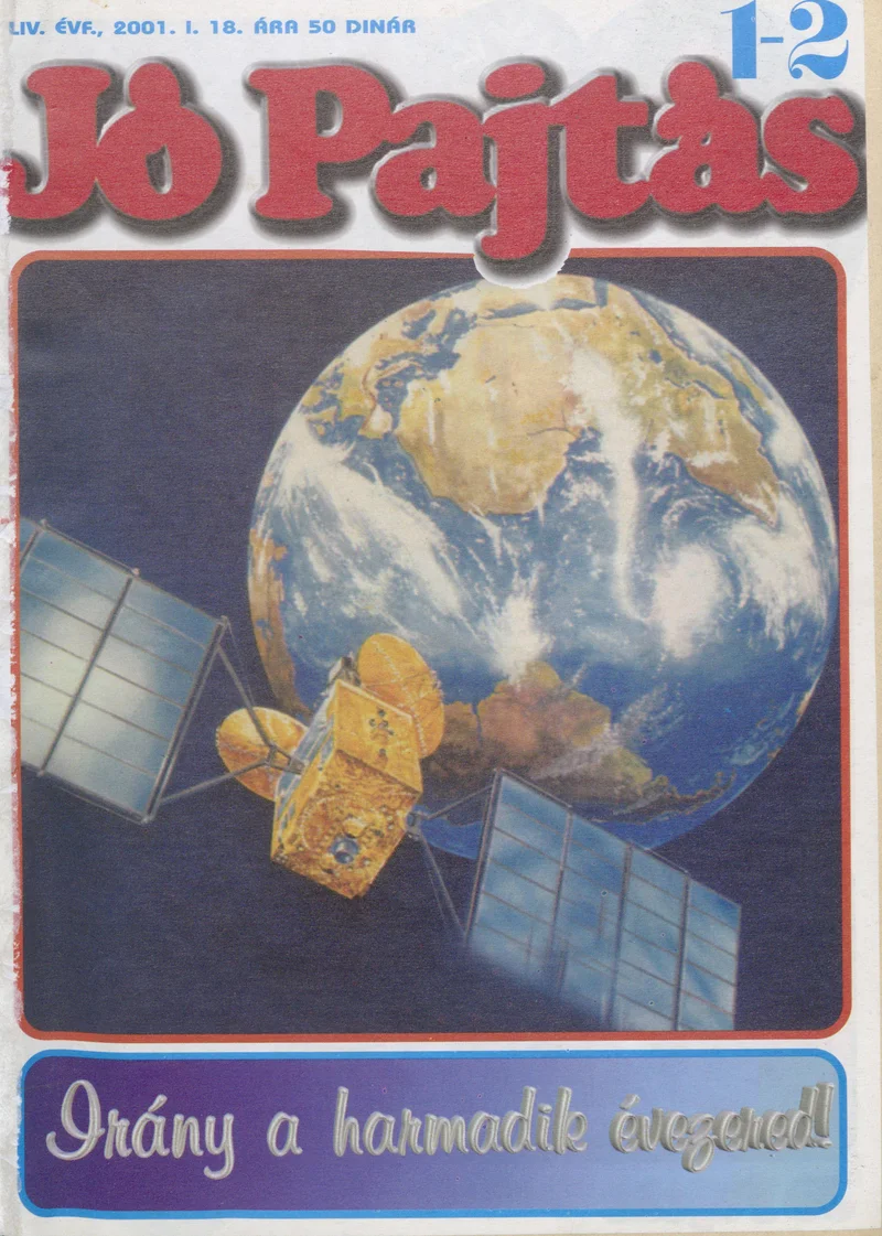 Jó Pajtás, 55. évf. 2001. január 18. 1–2. sz.