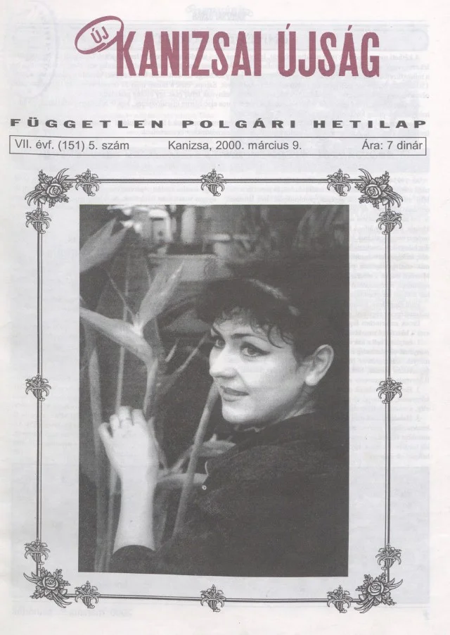 Új Kanizsai Újság, 7. évf. 2000. március 9. 5. sz.