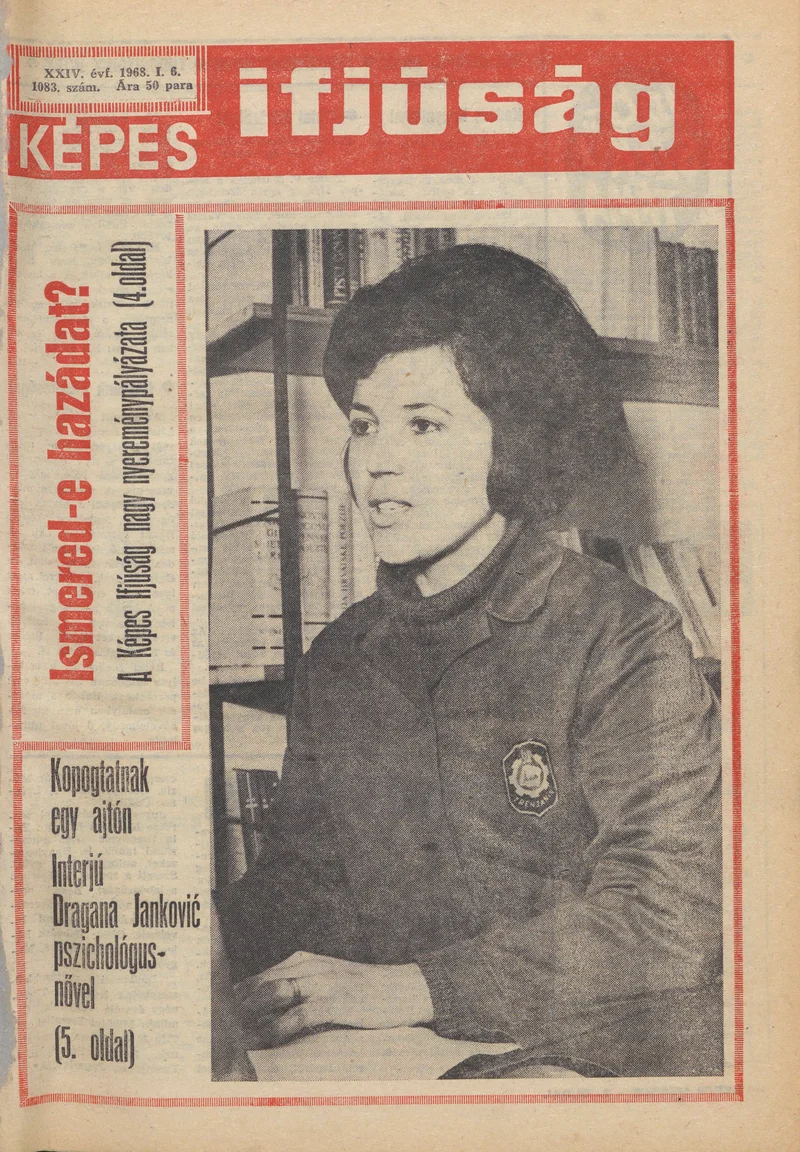 Képes Ifjúság, 24. évf. 1968. január 6. 1083. sz. 1–32. oldal