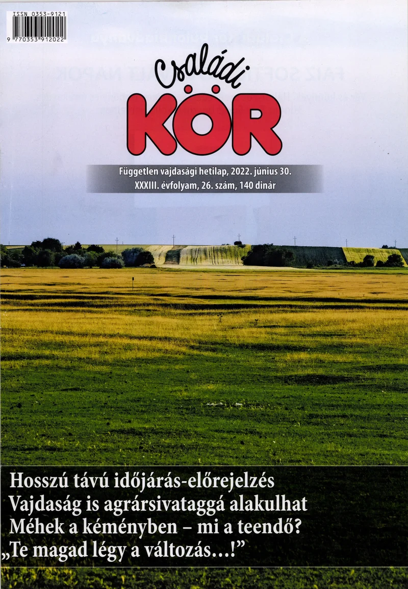 Családi Kör, 33. évf. 2022. június 30. 26. sz.