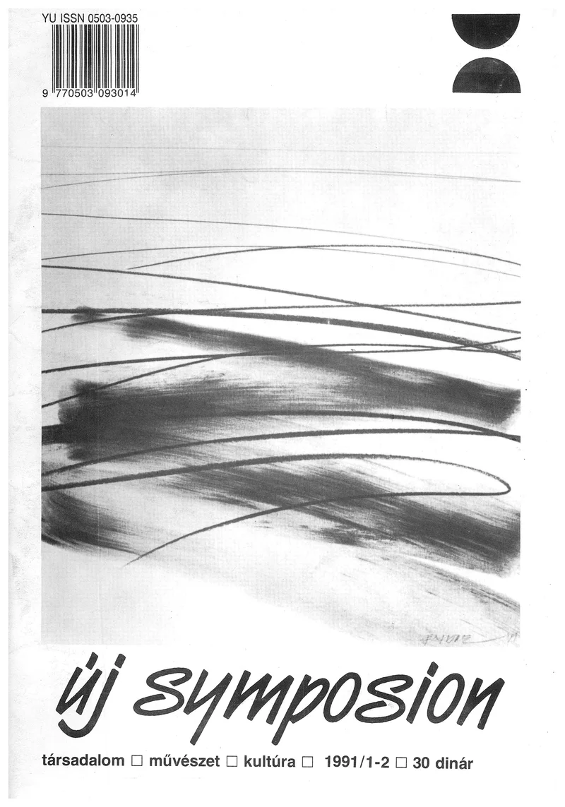 Új Symposion, 27. évf. 1991. január – február. 301–302. sz. 1–60. oldal