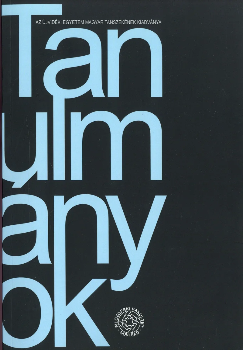 Tanulmányok, 52. évf. 2022. 2. sz. 1–174. oldal