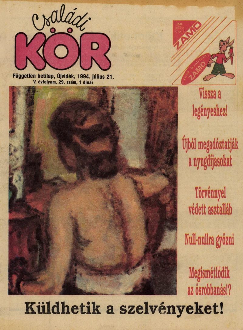 Családi Kör, 5. évf. 1994. július 21. 29. sz.