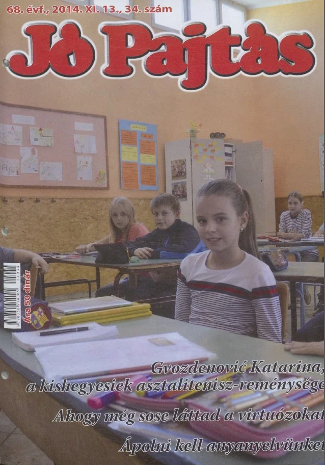 Jó Pajtás, 68. évf. 2014. november 13. 34. sz.