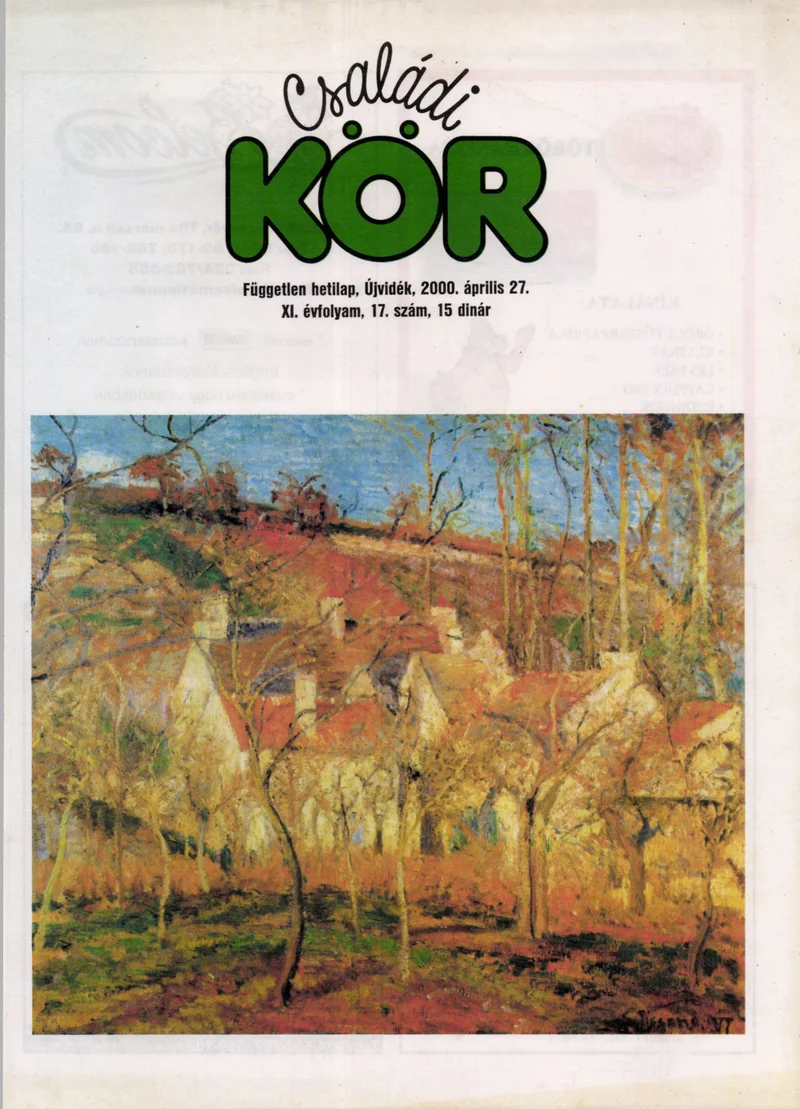 Családi Kör, 11. évf. 2000. április 27. 17. sz.