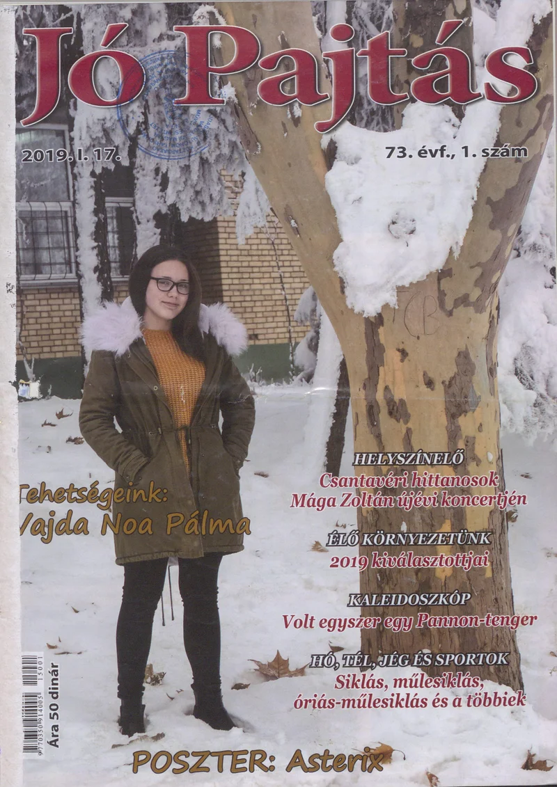 Jó Pajtás, 73. évf. 2019. január 17. 1. sz.