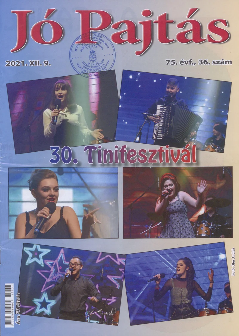 Jó Pajtás, 75. évf. 2021. december 9. 36. sz.