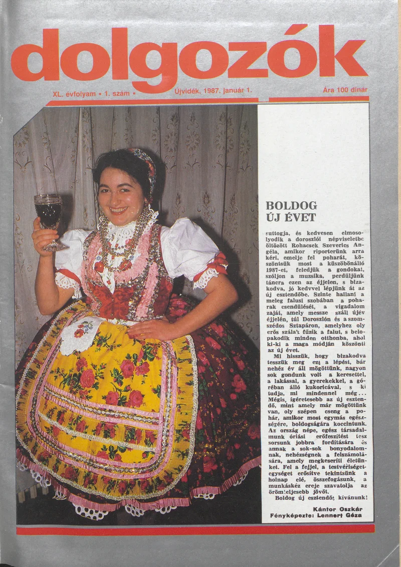 Dolgozók, 41. évf. 1987. január 1. 1. sz.