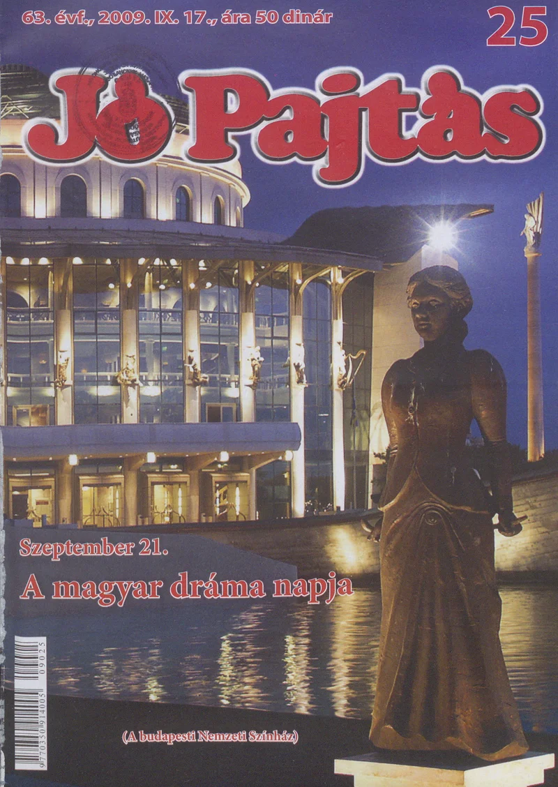 Jó Pajtás, 63. évf. 2009. szeptember 17. 25. sz.