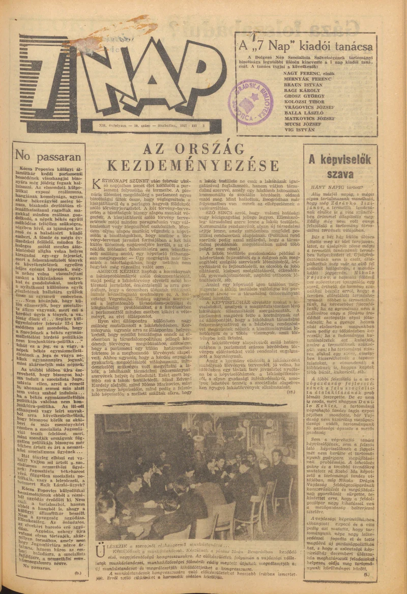 7 Nap, 12. évf. 1957. március 3. 10. sz.