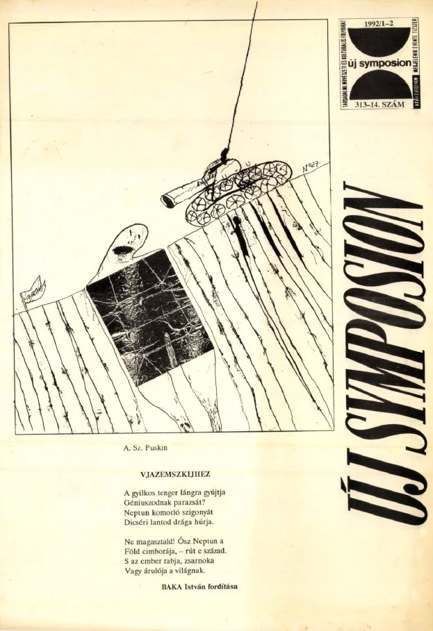 Új Symposion, 28. évf. 1992. január – február. 313–314. sz. 1–32. oldal