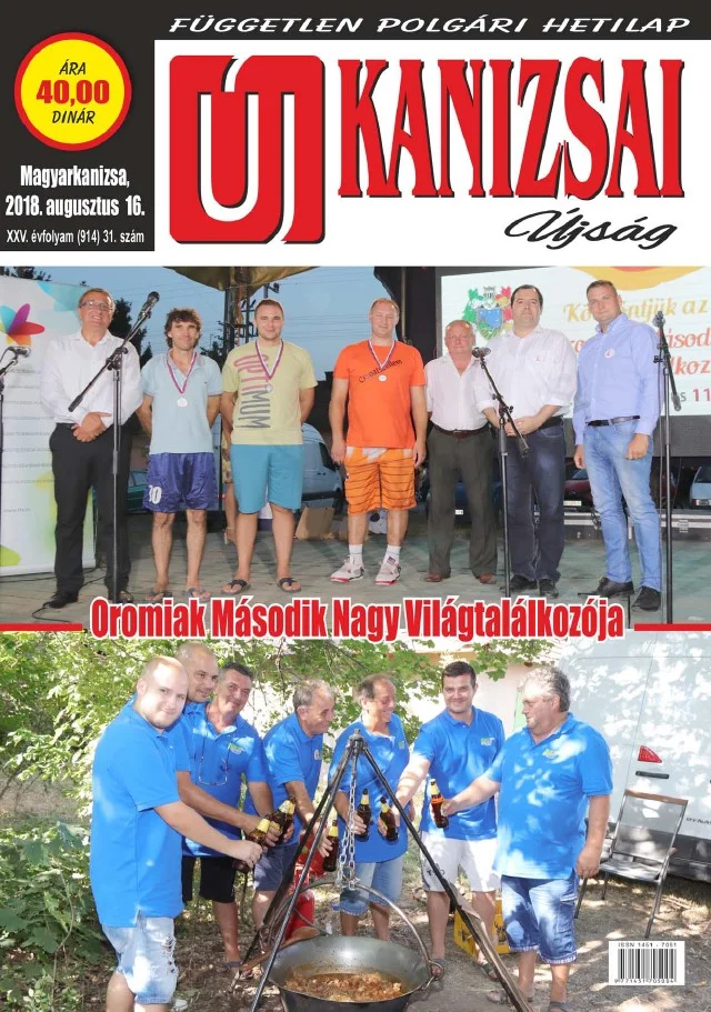 Új Kanizsai Újság, 25. évf. 2018. augusztus 16. 31. sz.