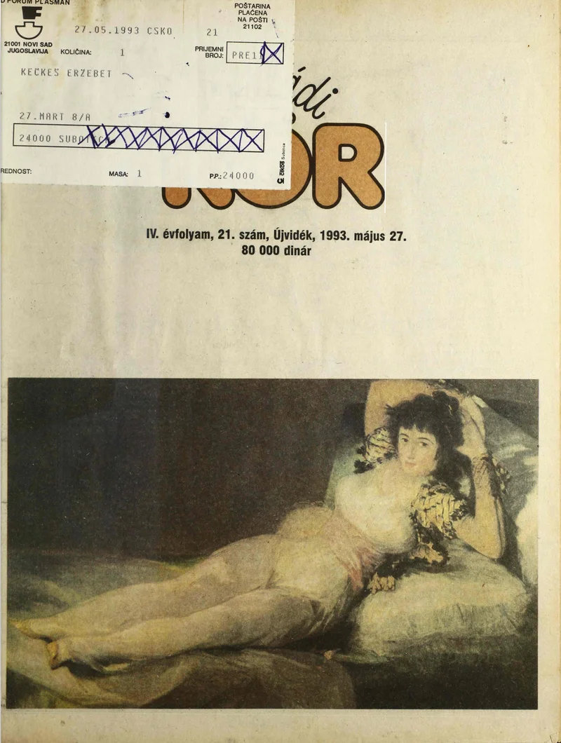 Családi Kör, 4. évf. 1993. május 27. 21. sz.