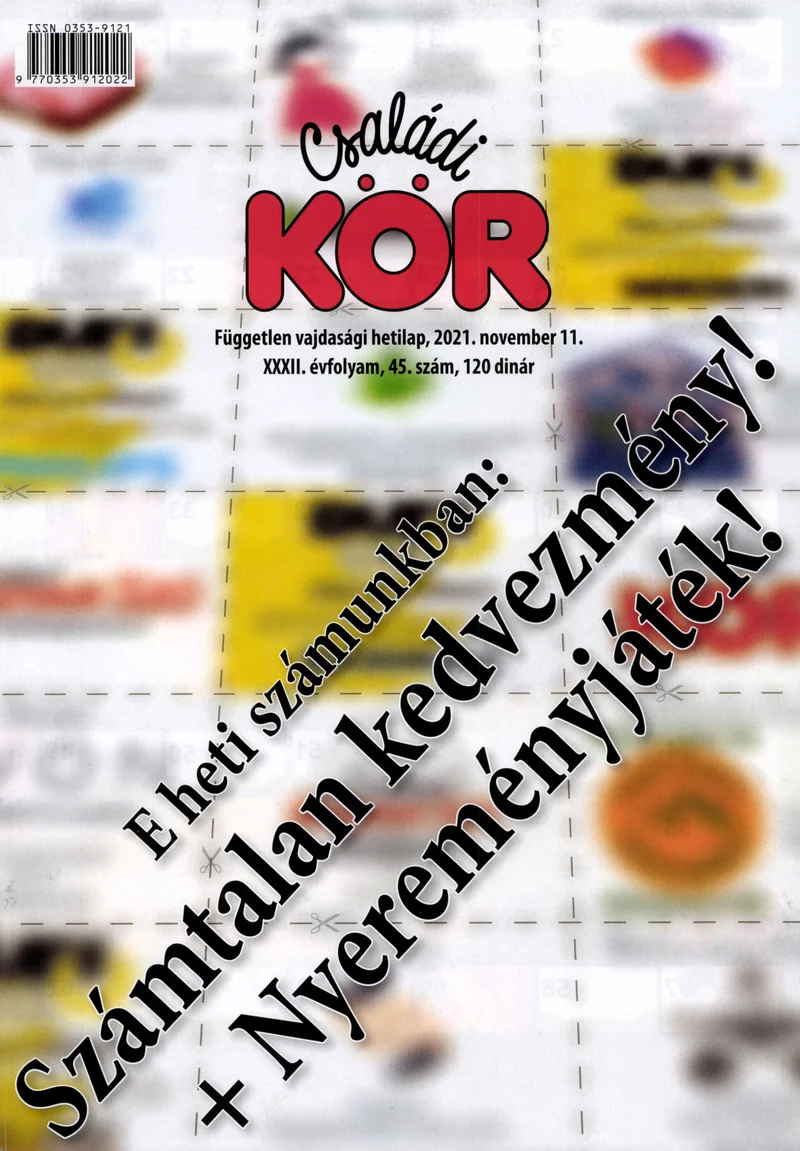 Családi Kör, 32. évf. 2021. november 11. 45. sz.