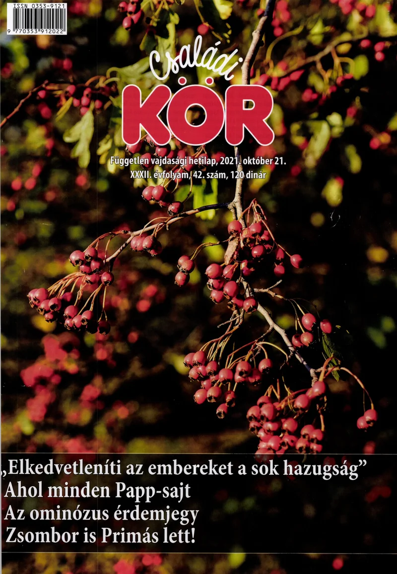 Családi Kör, 32. évf. 2021. október 21. 42. sz.