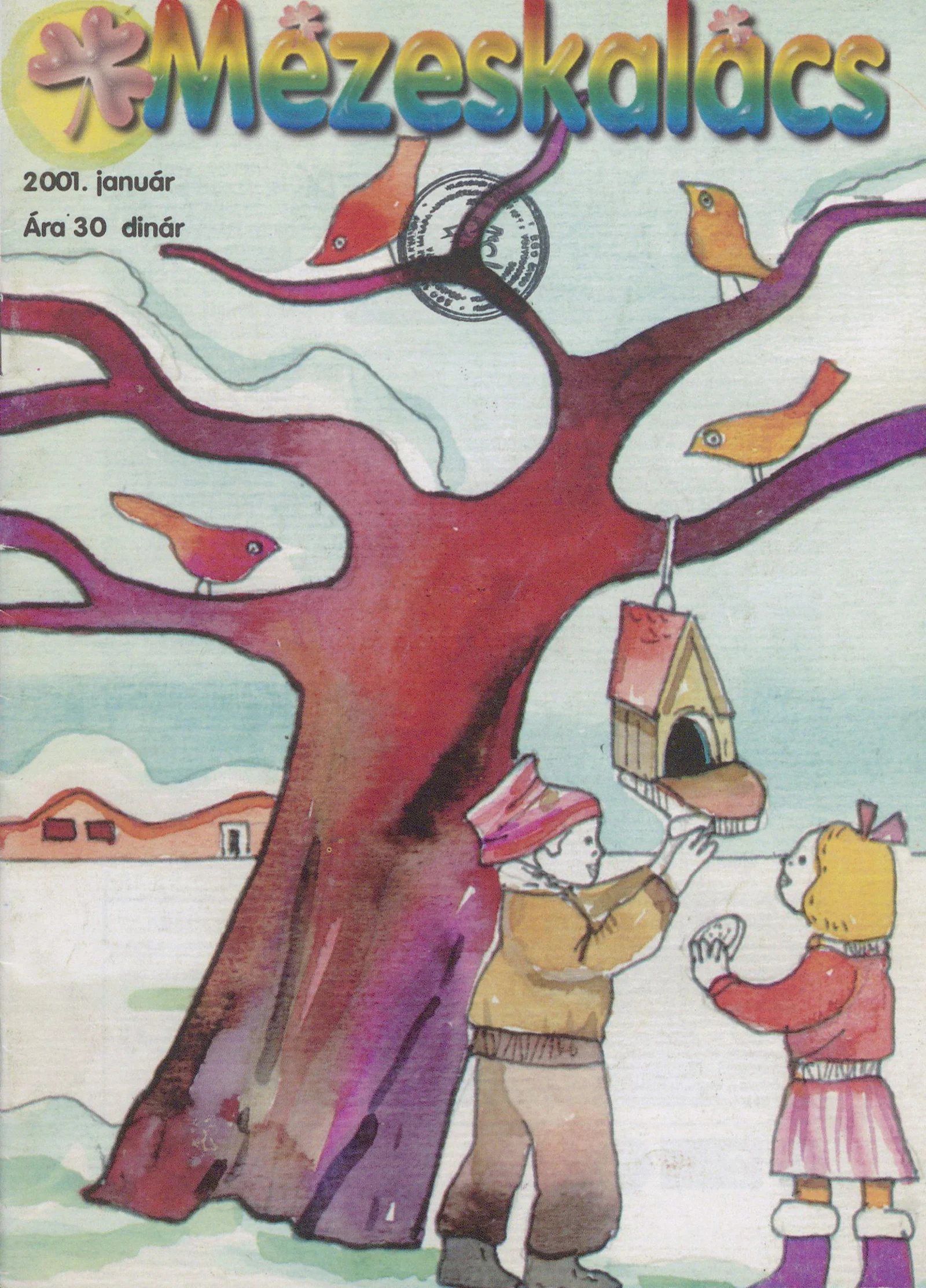 Mézeskalács, 49. évf. 2001. január. 1. sz.