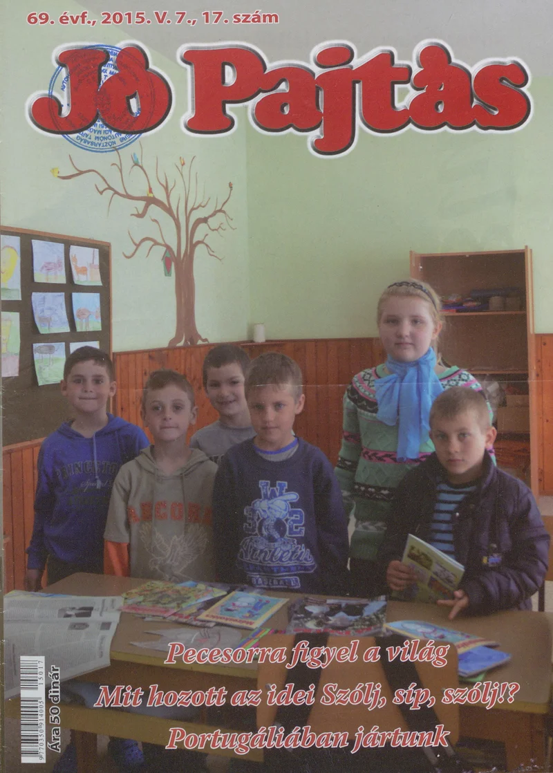 Jó Pajtás, 69. évf. 2015. május 7. 17. sz.