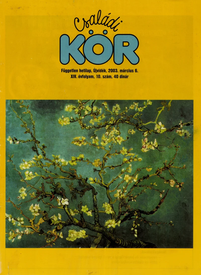 Családi Kör, 14. évf. 2003. március 6. 10. sz.