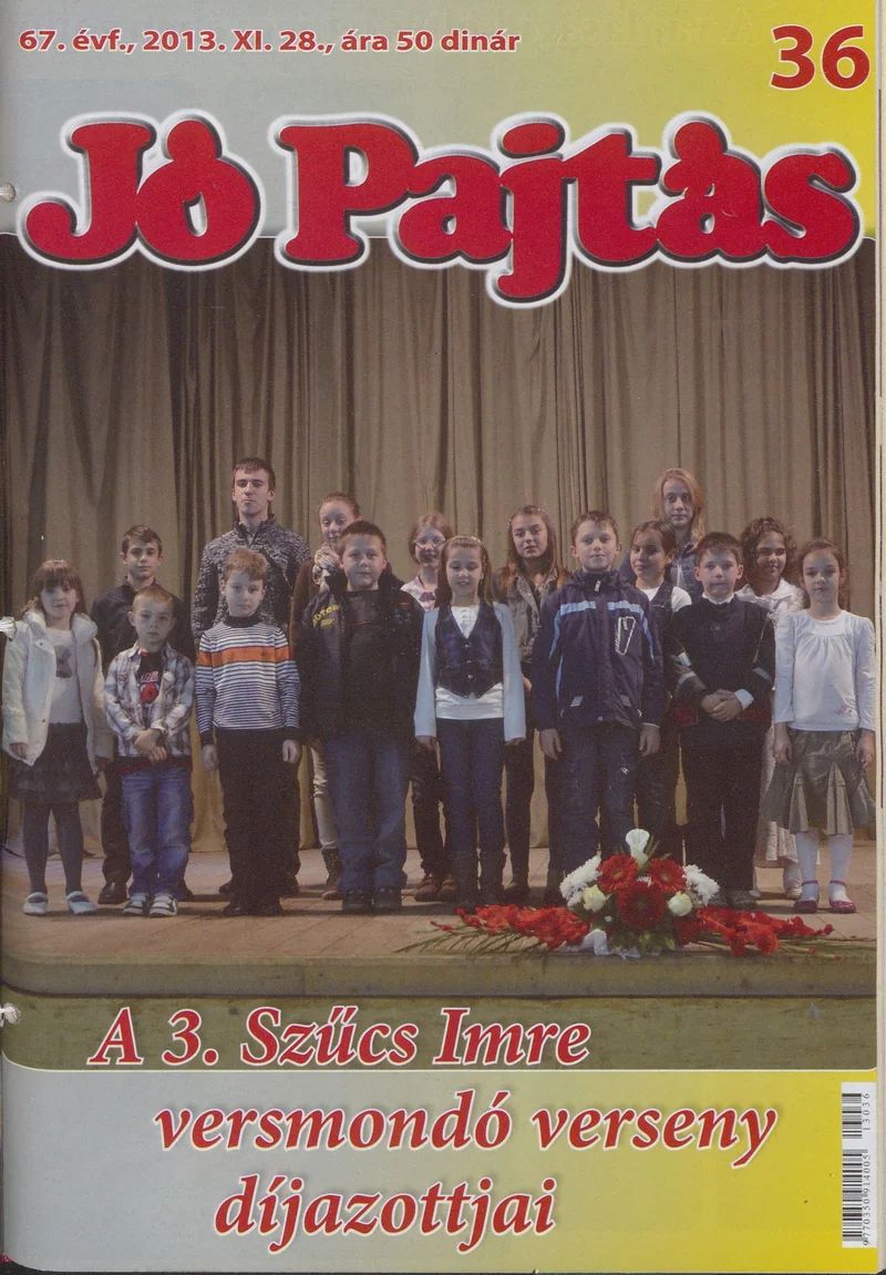 Jó Pajtás, 67. évf. 2013. november 28. 36. sz.