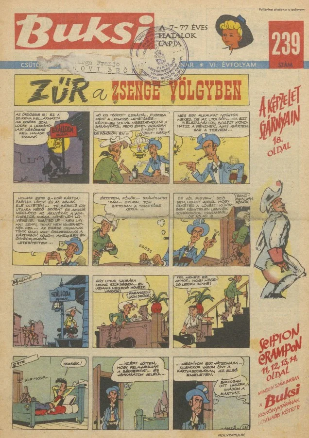 Buksi, 6. évf. 1962. július 19. 239. sz.