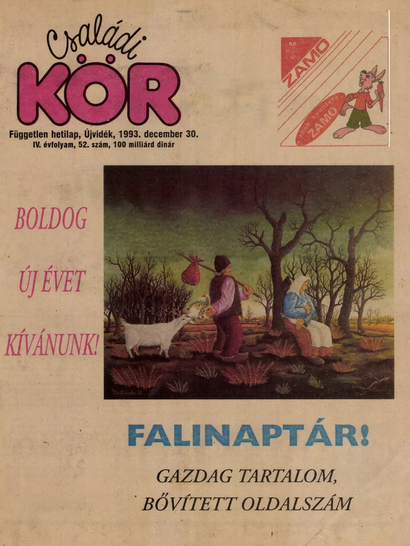 Családi Kör, 4. évf. 1993. december 30. 52. sz.