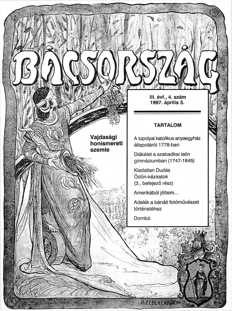Bácsország, 3. évf. 1997. április 3. 4. sz.