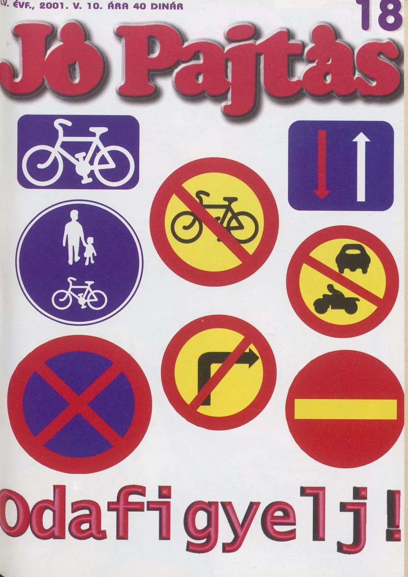Jó Pajtás, 55. évf. 2001. május 10. 18. sz.