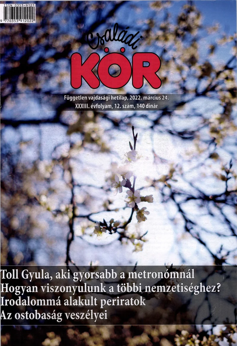 Családi Kör, 33. évf. 2022. március 24. 12. sz.
