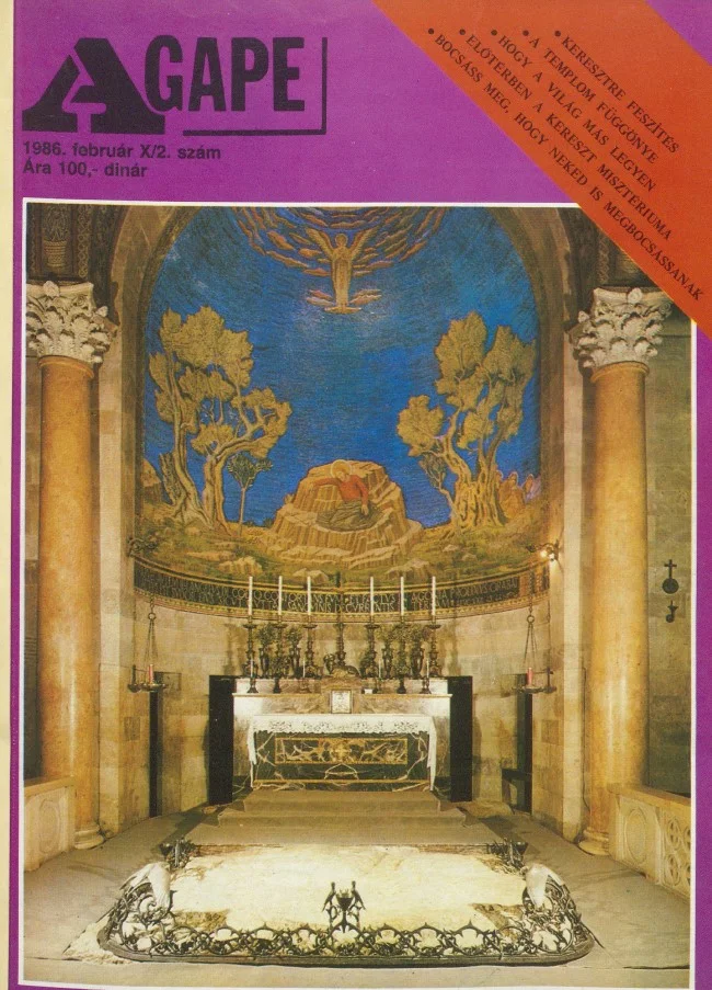 Agape, 10. évf. 1986. február. 2. sz.