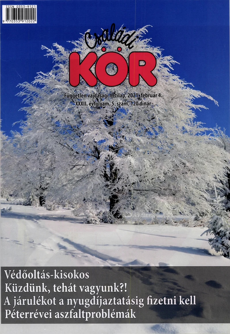 Családi Kör, 32. évf. 2021. február 4. 5. sz.