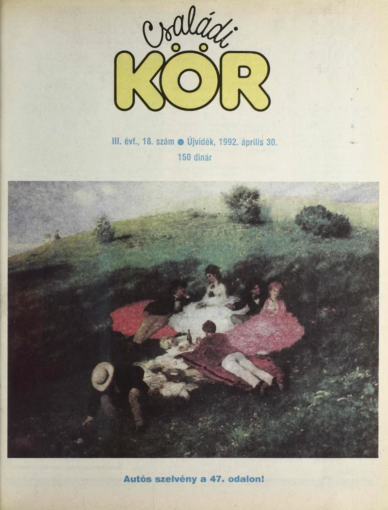 Családi Kör, 3. évf. 1992. április 30. 18. sz.