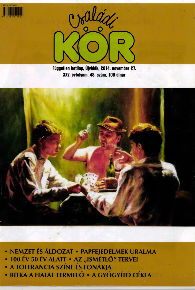 Családi Kör, 25. évf. 2014. november 27. 48. sz.