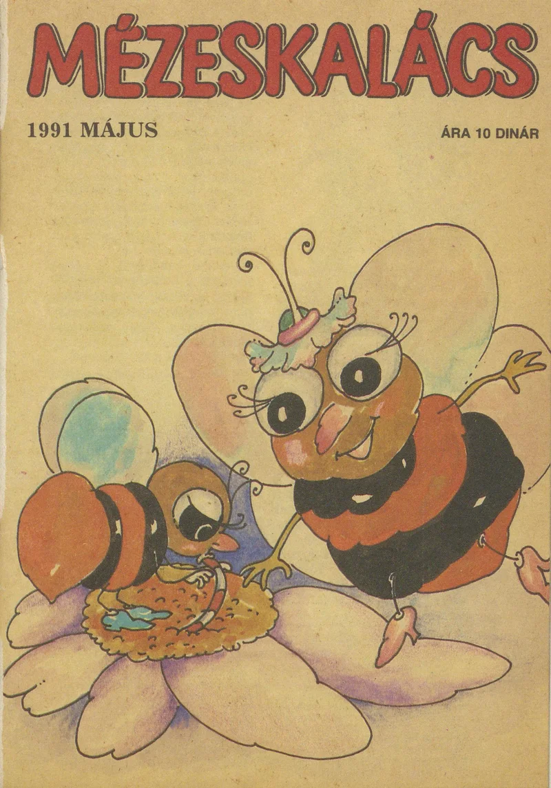 Mézeskalács, 39. évf. 1991. május. 5. sz.