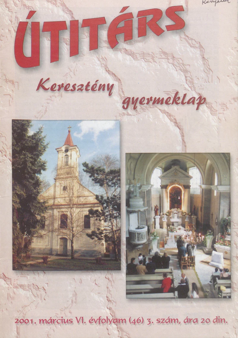 Útitárs, 6. évf. 2001. március. 3. sz.