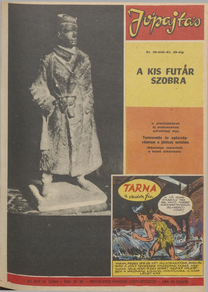 Jó Pajtás, 15. évf. 1961. november 30. 31. sz.