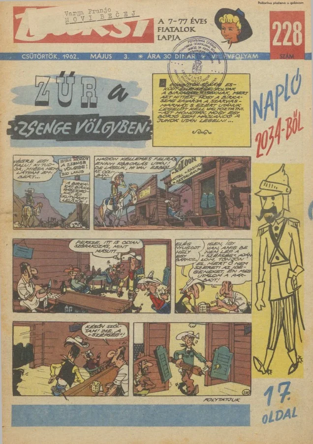 Buksi, 6. évf. 1962. május 3. 228. sz.