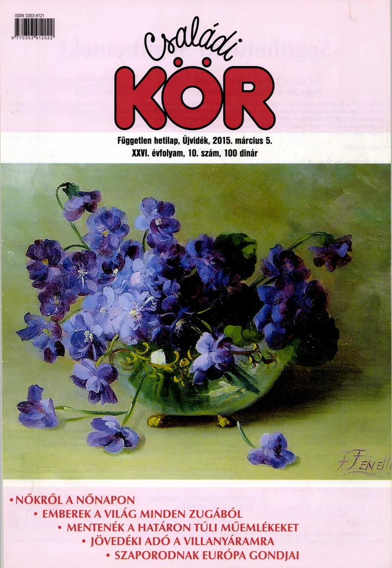 Családi Kör, 26. évf. 2015. március 5. 10. sz.