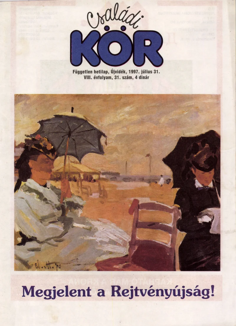 Családi Kör, 8. évf. 1997. július 31. 31. sz.