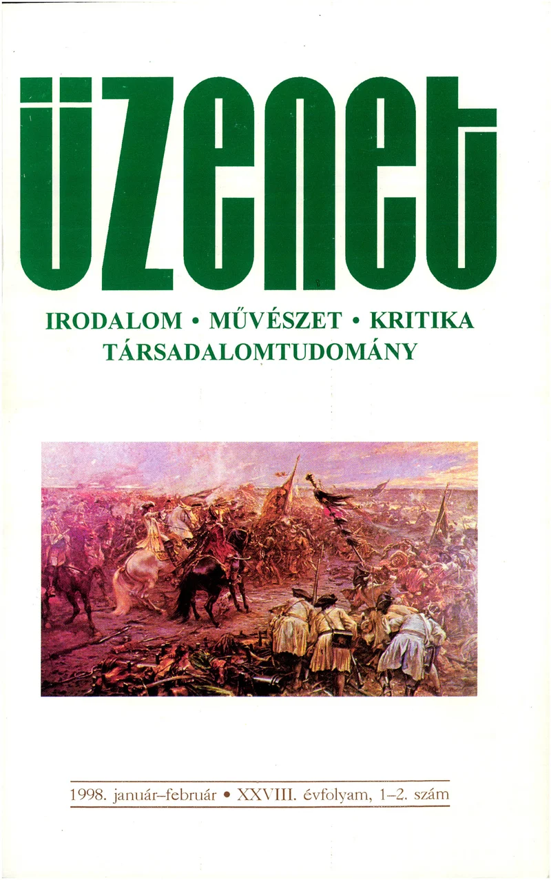 Üzenet, 28. évf. 1998. január – február. 1–2. sz. 1–176. oldal