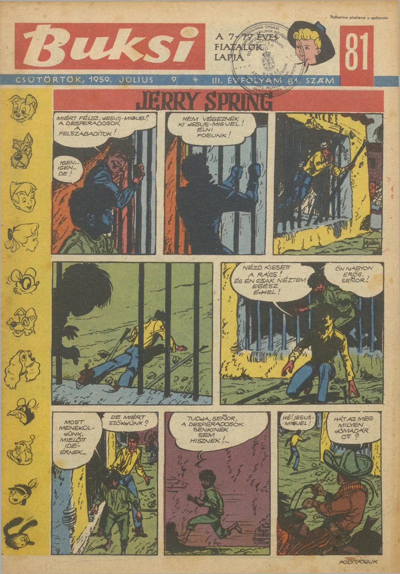 Buksi, 3. évf. 1959. július 9. 81. sz.