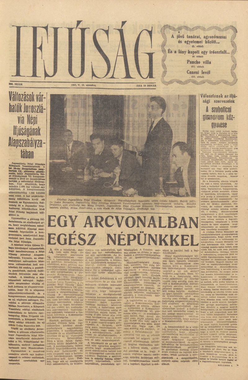 Ifjúság, 13. évf. 1957. május 18. 602. sz.