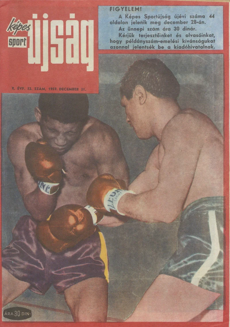 Hétfői Magyar Szó, 10. évf. 1959. december 21. 52. sz.