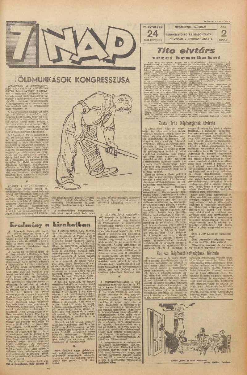 7 Nap, 4. évf. 1949. június 15. 24. sz. 1–4. oldal