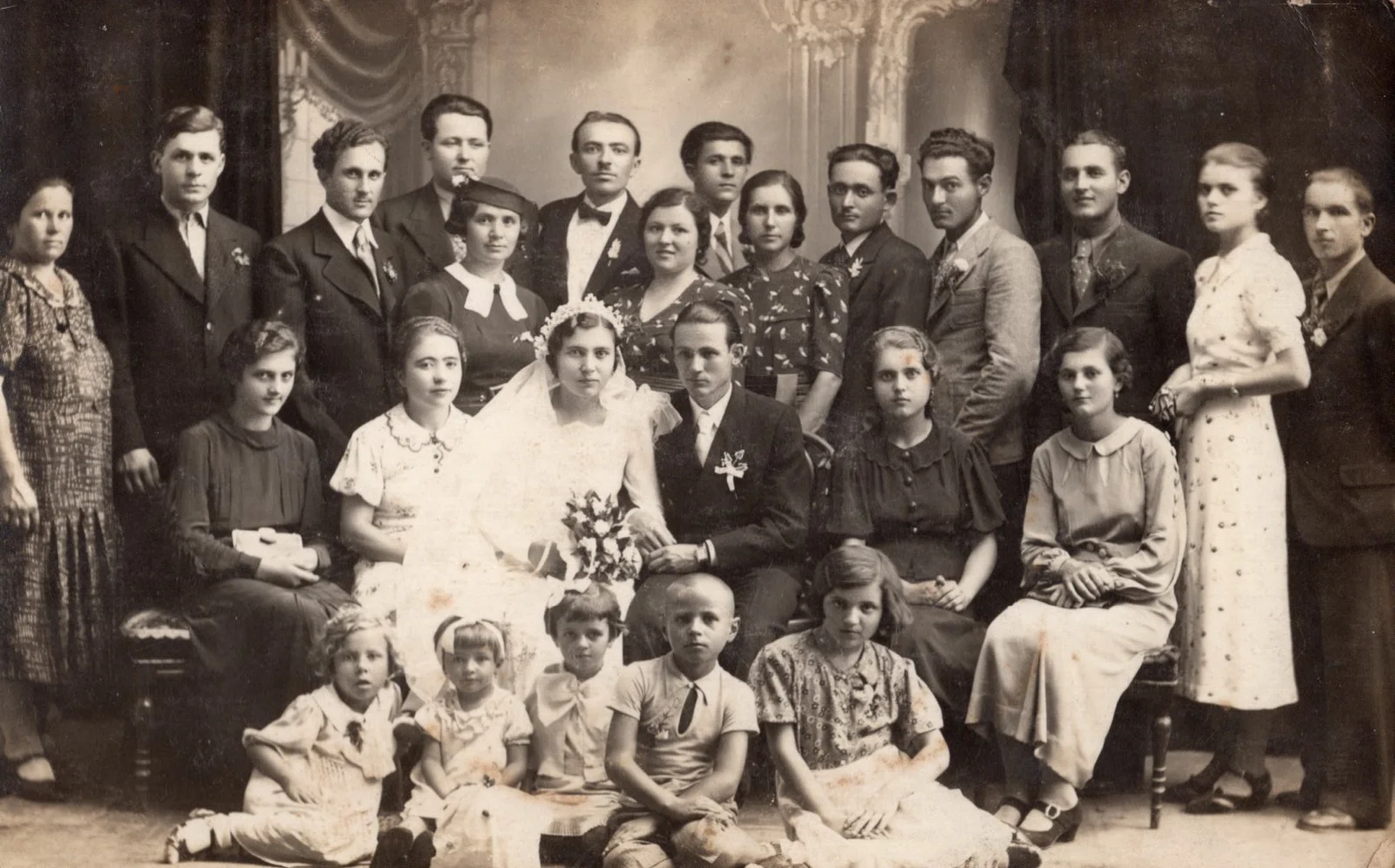 Esküvői csoportkép