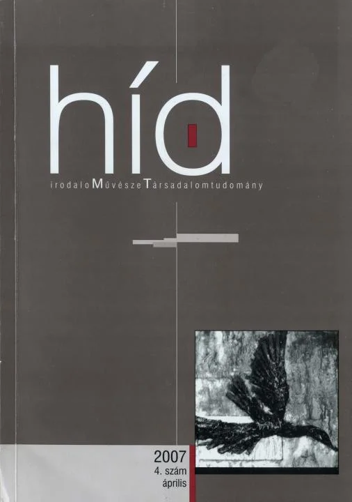 Híd, 71. évf. 2007. április. 4. sz. 1–96. oldal